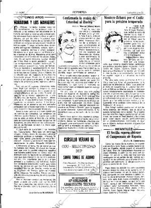 ABC SEVILLA 28-06-1986 página 52