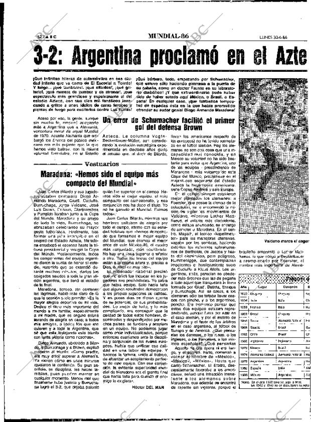 ABC MADRID 30-06-1986 página 52