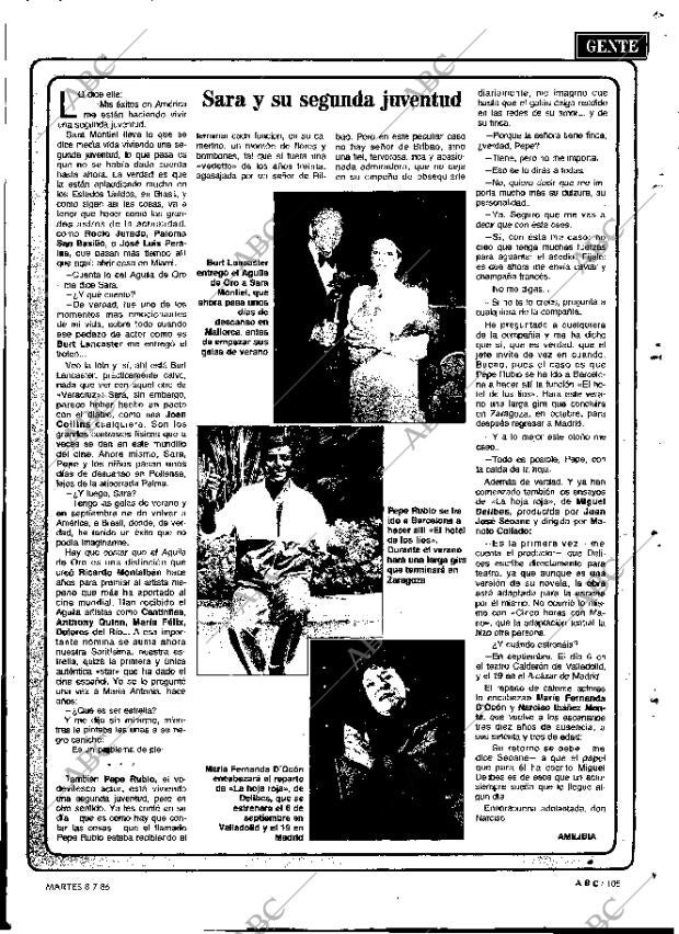ABC MADRID 08-07-1986 página 105