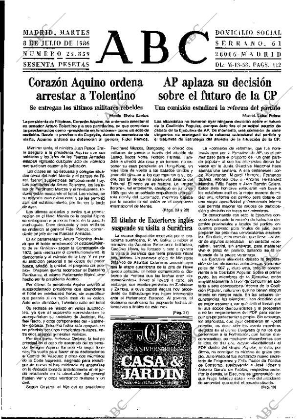 ABC MADRID 08-07-1986 página 13