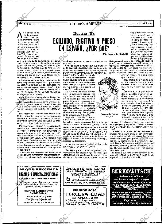 ABC MADRID 08-07-1986 página 26