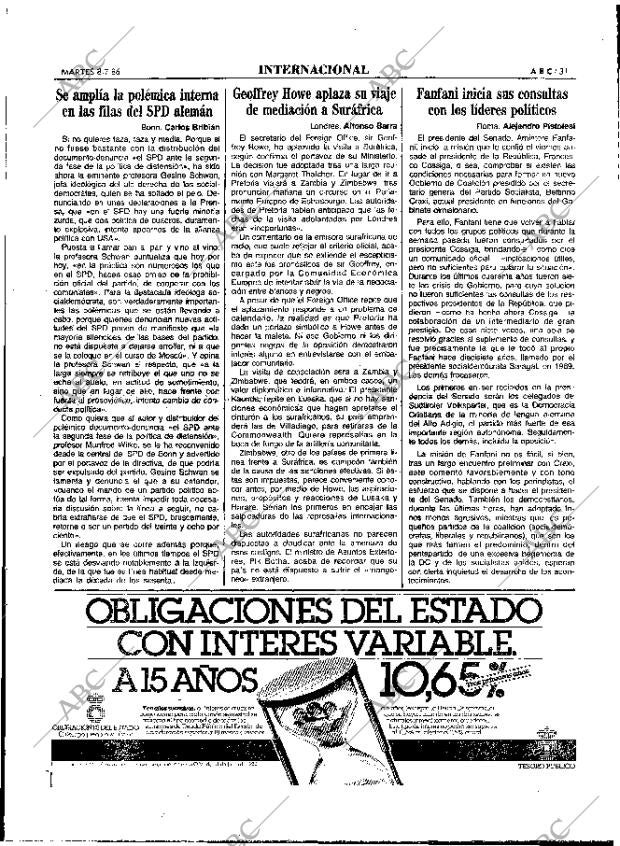 ABC MADRID 08-07-1986 página 31