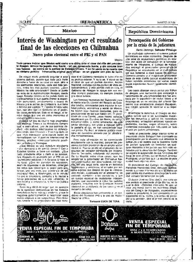 ABC MADRID 08-07-1986 página 32