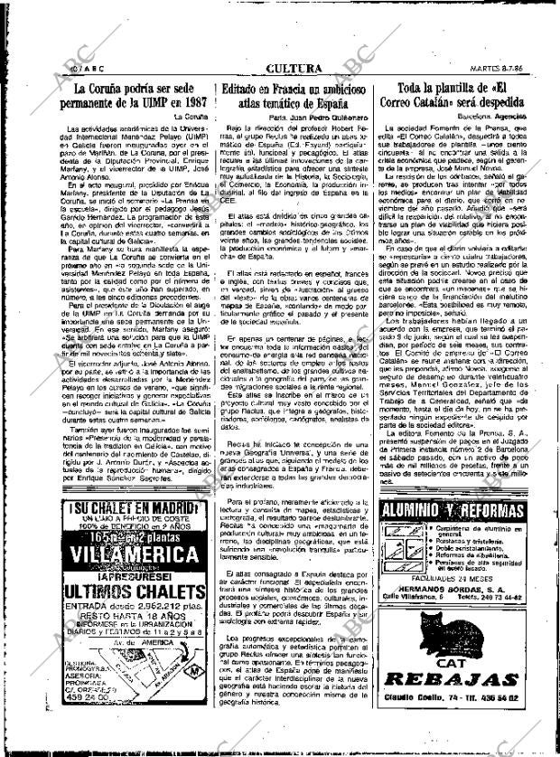 ABC MADRID 08-07-1986 página 40