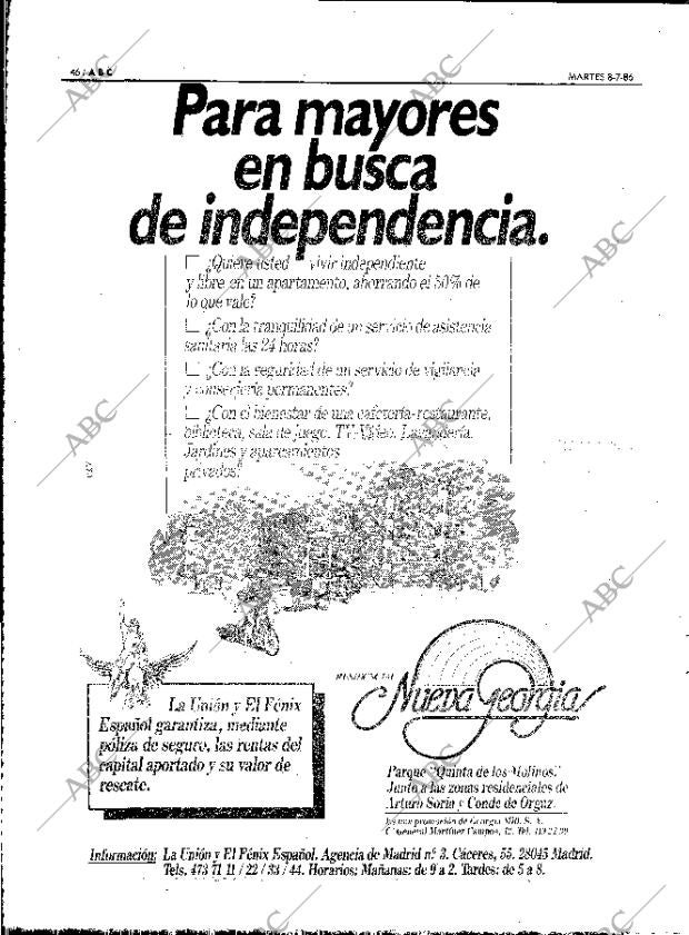 ABC MADRID 08-07-1986 página 46