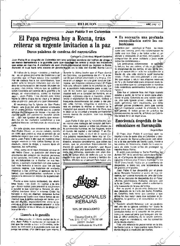 ABC MADRID 08-07-1986 página 47