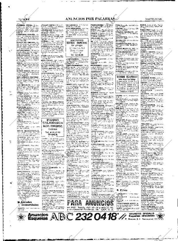ABC MADRID 08-07-1986 página 92