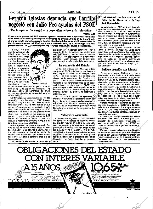 ABC SEVILLA 08-07-1986 página 25