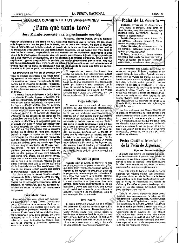 ABC SEVILLA 08-07-1986 página 51