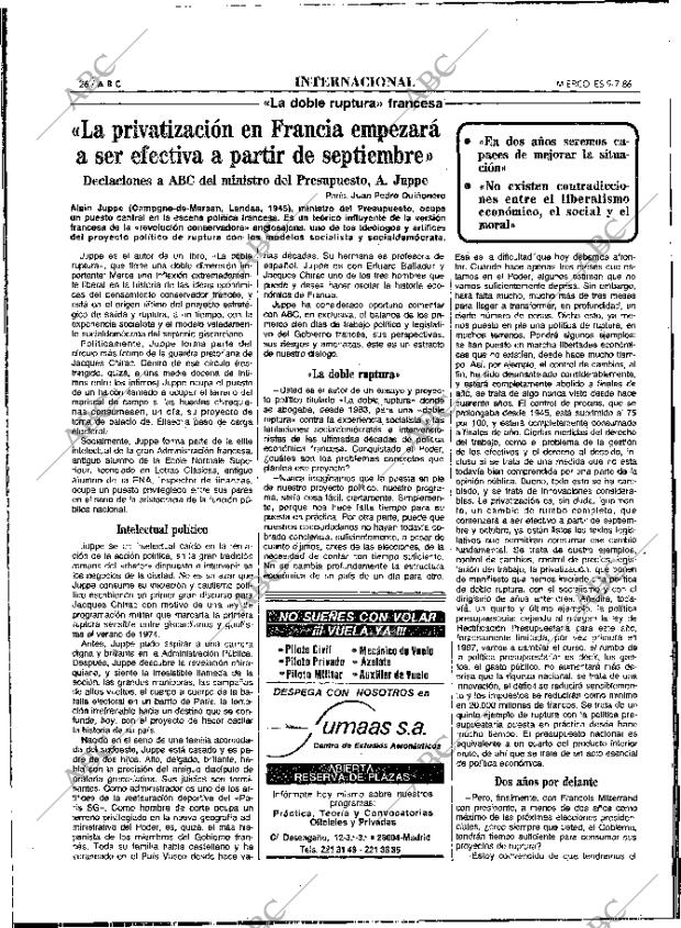 ABC MADRID 09-07-1986 página 26