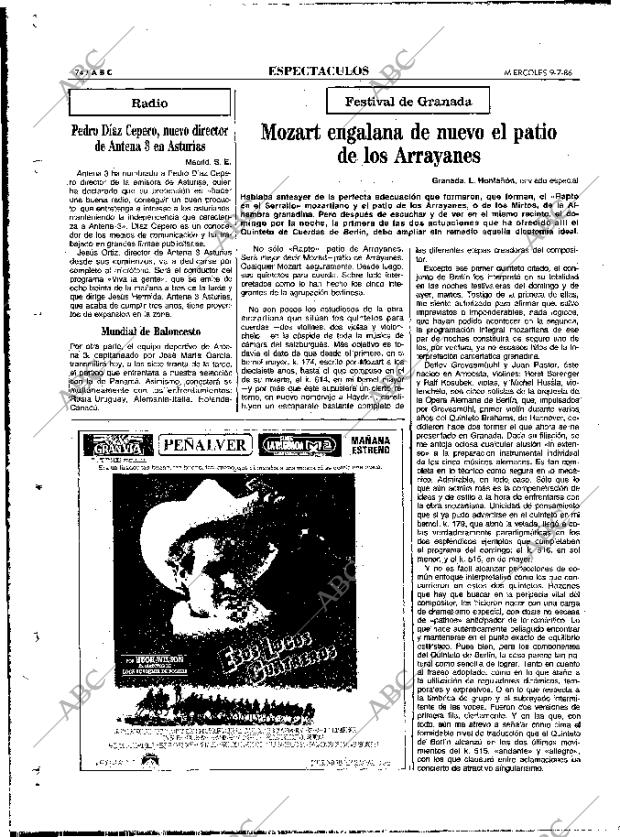 ABC MADRID 09-07-1986 página 74