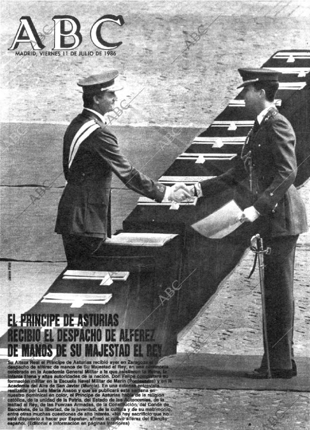 ABC MADRID 11-07-1986 página 1