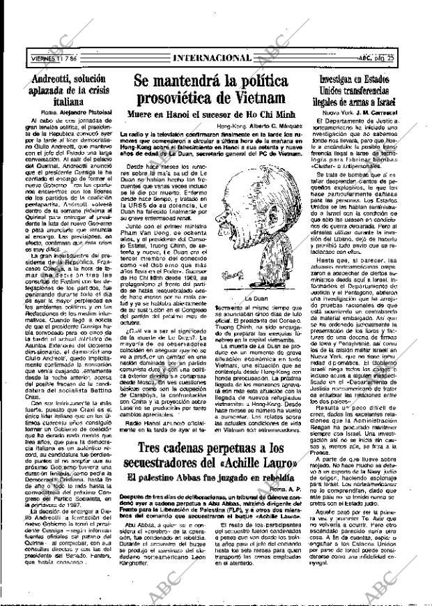 ABC MADRID 11-07-1986 página 25