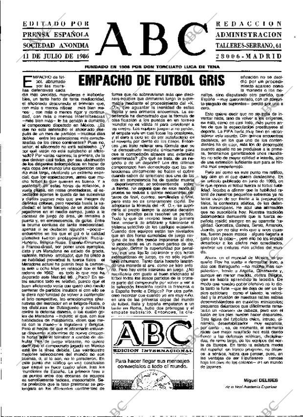 ABC MADRID 11-07-1986 página 3