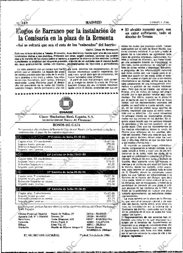 ABC MADRID 11-07-1986 página 30