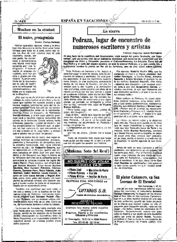 ABC MADRID 11-07-1986 página 36