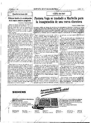 ABC MADRID 11-07-1986 página 37