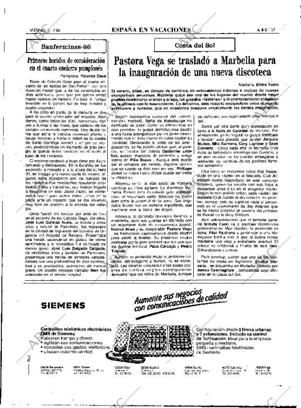 ABC MADRID 11-07-1986 página 37