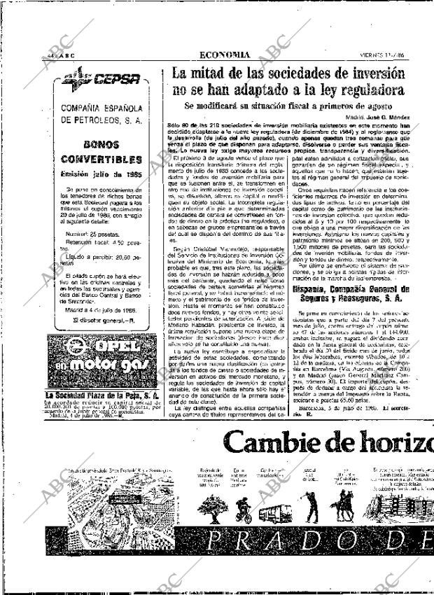 ABC MADRID 11-07-1986 página 44