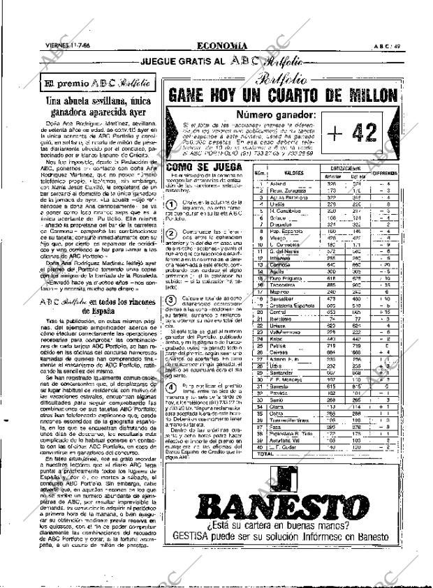 ABC MADRID 11-07-1986 página 49