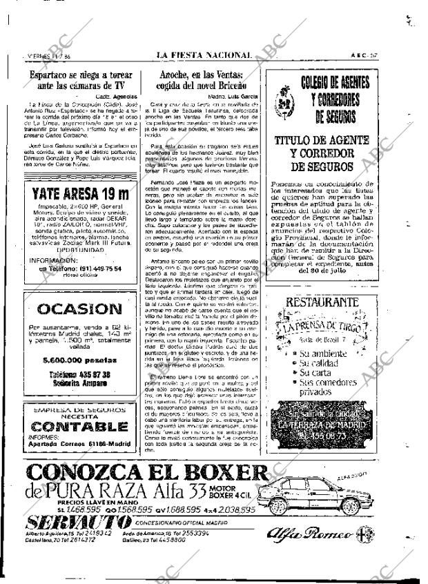 ABC MADRID 11-07-1986 página 57