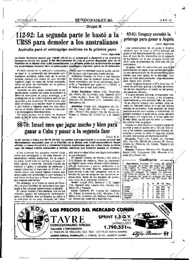 ABC MADRID 11-07-1986 página 63