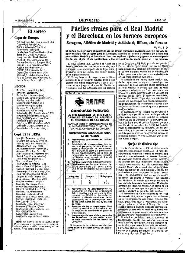 ABC MADRID 11-07-1986 página 67