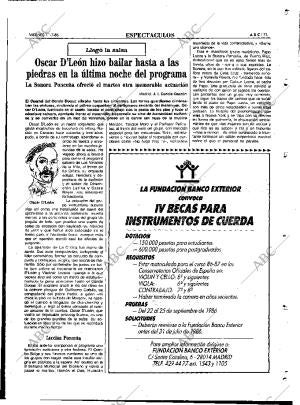 ABC MADRID 11-07-1986 página 73