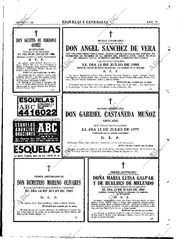 ABC MADRID 11-07-1986 página 79