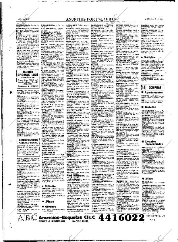 ABC MADRID 11-07-1986 página 84