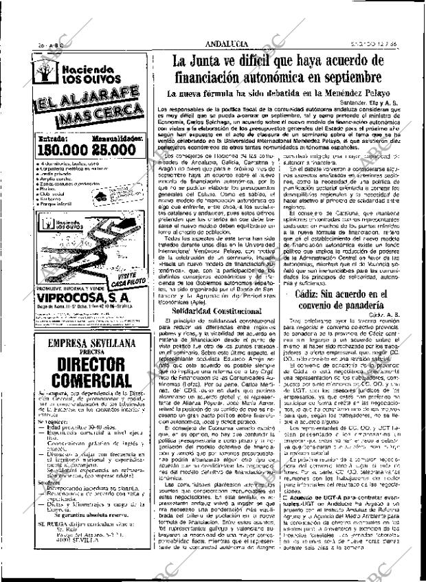 ABC SEVILLA 12-07-1986 página 26
