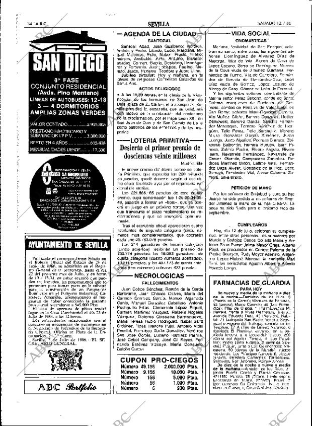 ABC SEVILLA 12-07-1986 página 34