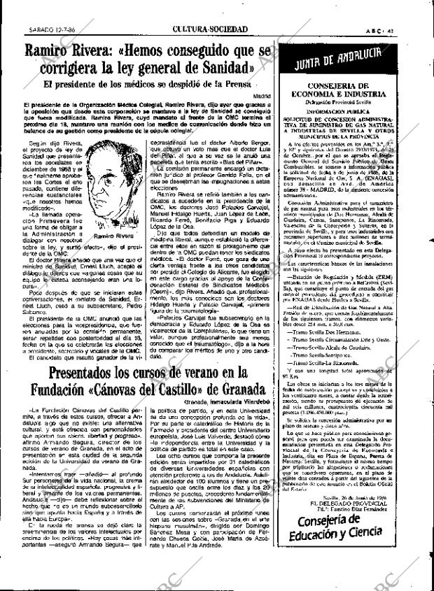 ABC SEVILLA 12-07-1986 página 41