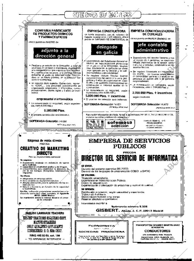 ABC MADRID 13-07-1986 página 111