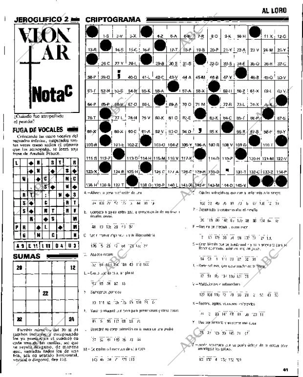 ABC MADRID 13-07-1986 página 161