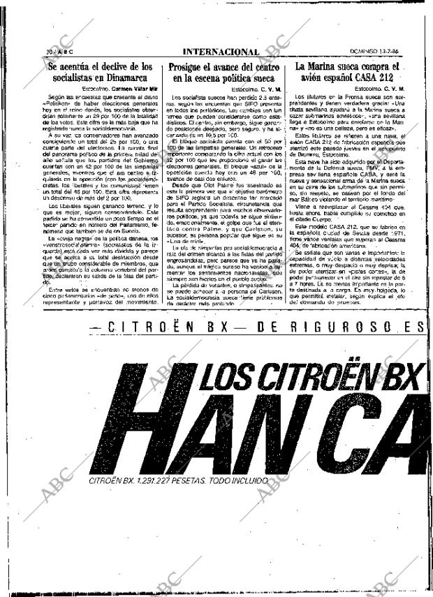 ABC MADRID 13-07-1986 página 30