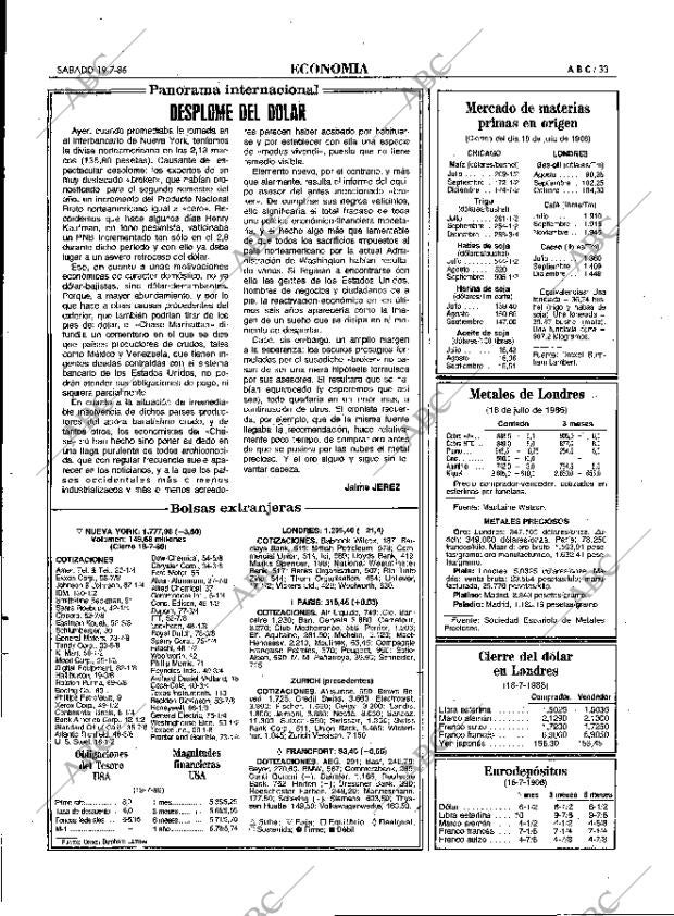 ABC MADRID 19-07-1986 página 33