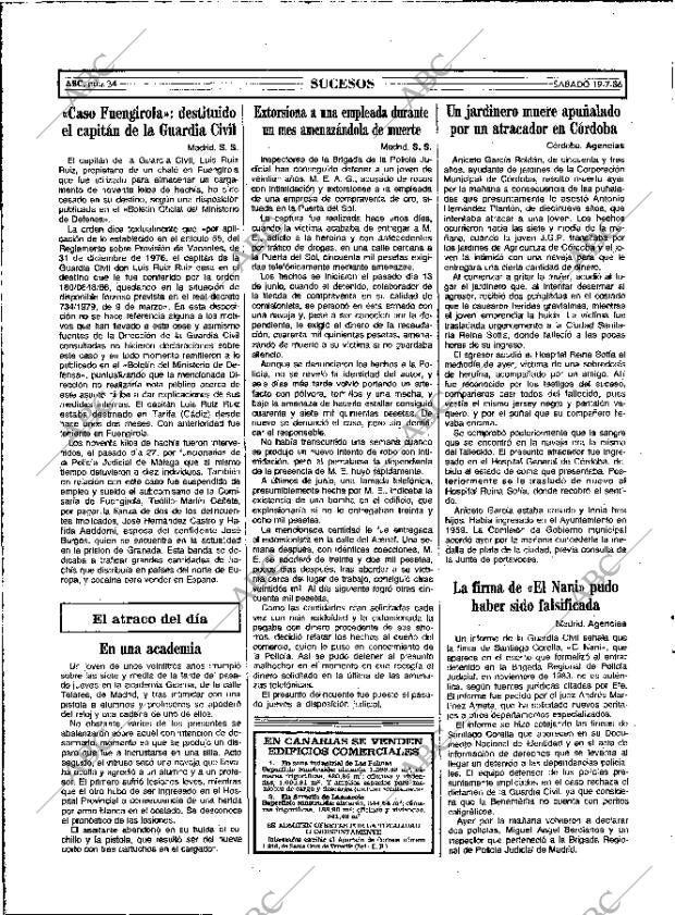 ABC MADRID 19-07-1986 página 34