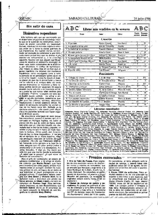 ABC MADRID 19-07-1986 página 48