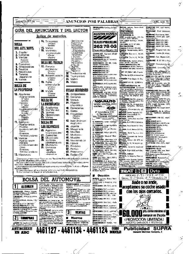 ABC MADRID 19-07-1986 página 73