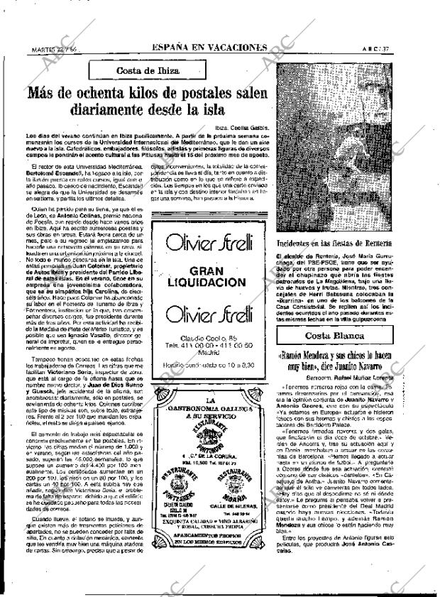 ABC MADRID 22-07-1986 página 37