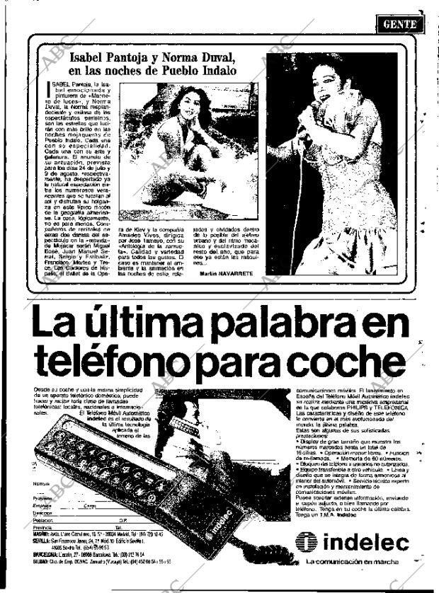 ABC MADRID 22-07-1986 página 93