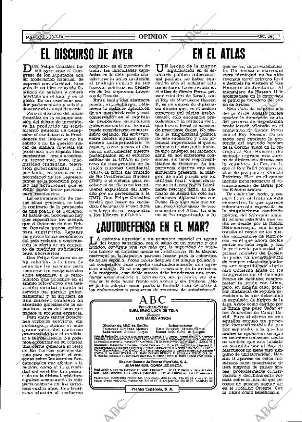 ABC MADRID 23-07-1986 página 11