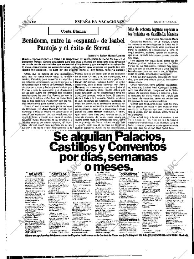 ABC MADRID 23-07-1986 página 38