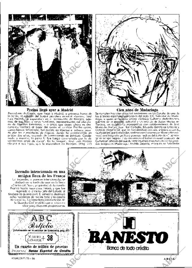 ABC MADRID 23-07-1986 página 5