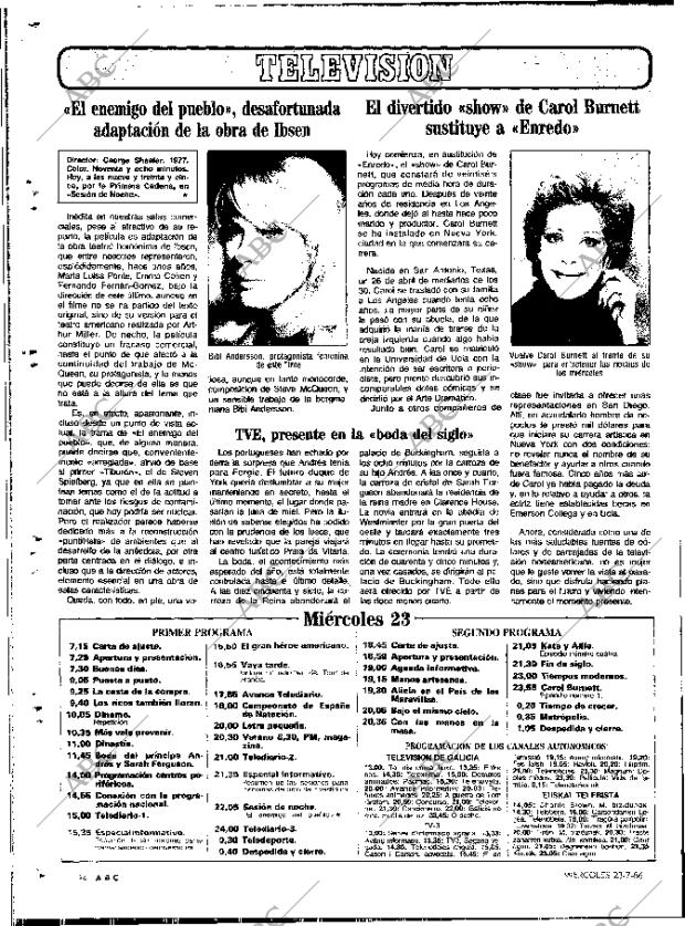 ABC MADRID 23-07-1986 página 94