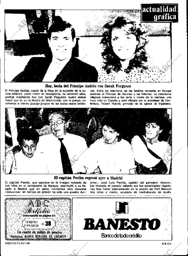 ABC SEVILLA 23-07-1986 página 5