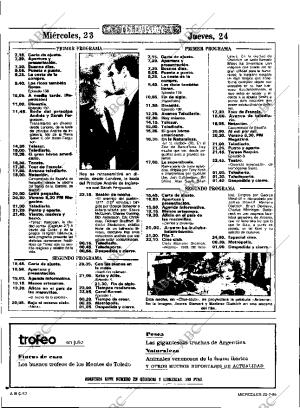 ABC SEVILLA 23-07-1986 página 62