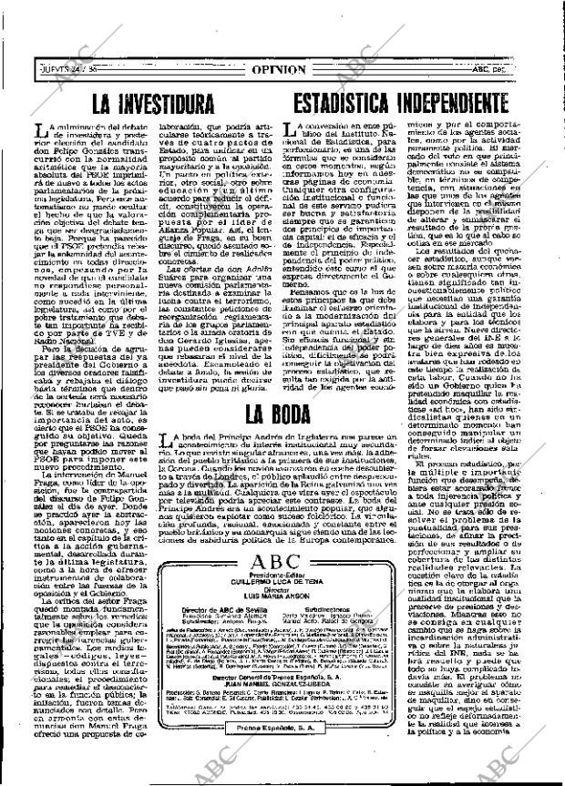 ABC MADRID 24-07-1986 página 11
