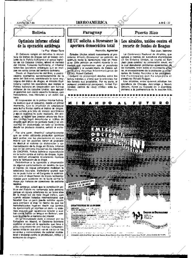 ABC MADRID 24-07-1986 página 29